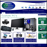 Screen shot of the Anglia Computer Solutions Ltd website.
