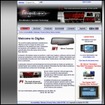 Screen shot of the Digitax Electronics Uk Ltd website.