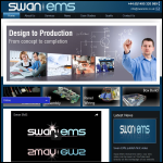 Screen shot of the Swan Ems Ltd website.