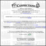 Screen shot of the Connections Diary Service website.