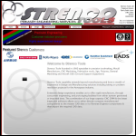 Screen shot of the Strenco Tools Ltd website.