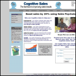 Screen shot of the Cognitive Sales Consulting website.