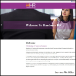 Screen shot of the Handover H R Ltd website.