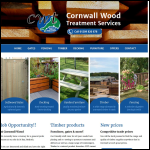 Screen shot of the Cornwall Wood Treatments Services Ltd website.