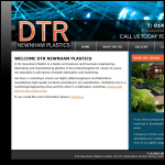 Screen shot of the DTR Newnham Plastics Ltd website.