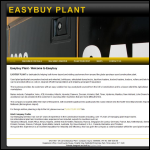 Screen shot of the Easybuy Plant website.