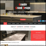 Screen shot of the Granite Grand Design website.