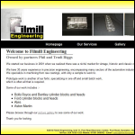 Screen shot of the Filmill Engineering website.