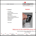 Screen shot of the G & A Kirsten Ltd website.