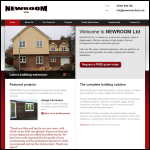 Screen shot of the Newrooms website.