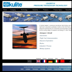 Screen shot of the Kulite Sensors Ltd website.