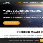 Screen shot of the Pdl Solutions (Europe) Ltd website.