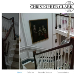Screen shot of the Christopher Clark Workshops Ltd website.