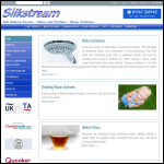 Screen shot of the Silkstream website.