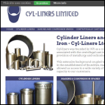 Screen shot of the Cyl-liners Ltd website.