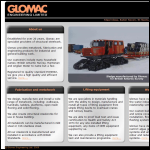 Screen shot of the Glomac Engineering Ltd website.