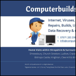 Screen shot of the Computerbuilds.com website.