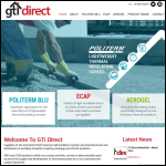 Screen shot of the Gt Insulations Ltd website.