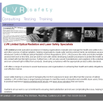 Screen shot of the LVR Ltd website.