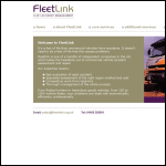 Screen shot of the Fleetlink Commercial Vehicle Accident Management Ltd website.