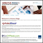 Screen shot of the Arbutus Ridge Ltd website.
