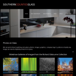 Screen shot of the Southern Counties Glass website.