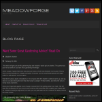 Screen shot of the Meadow Forge website.