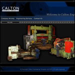 Screen shot of the Calton Engineering Co Ltd website.
