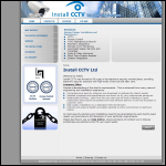Screen shot of the Install Cctv Ltd website.