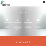 Screen shot of the Cabletalk Communications Ltd website.