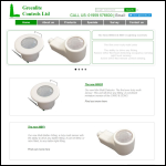 Screen shot of the Greenlite Controls Ltd website.