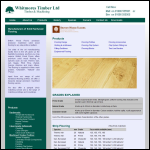 Screen shot of the British Wood Floors website.