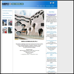 Screen shot of the Mero-schmidlin (UK) plc website.