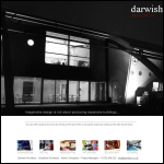 Screen shot of the Darwish Architects website.