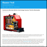 Screen shot of the Hunter Neil Packaging Ltd website.
