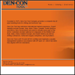 Screen shot of the Dencon Accessories Ltd website.