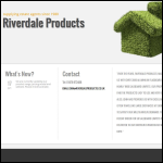 Screen shot of the Riverdale Products website.