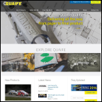 Screen shot of the R T Quaife Engineering Ltd website.