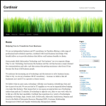 Screen shot of the Cardinair Ltd website.