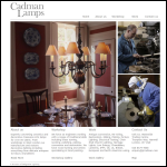 Screen shot of the J R Cadman Ltd website.