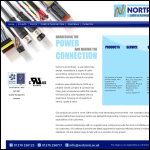 Screen shot of the Nortronic Cable Harnessing Ltd website.