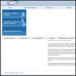 Screen shot of the Corcoran Chemicals Ltd website.