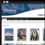 Screen shot of the Engineered Piping Products Ltd website.