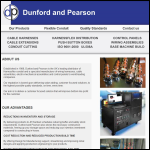 Screen shot of the Dunford & Pearson Ltd website.