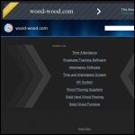 Screen shot of the Wood & Wood Associates Ltd website.