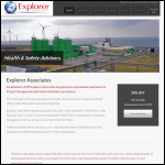 Screen shot of the Explorer Associates Ltd website.
