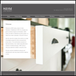 Screen shot of the Sdm Joinery website.