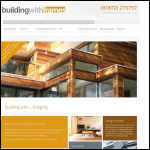 Screen shot of the Building With Frames website.