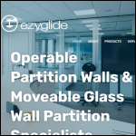Screen shot of the Ezyglide Ltd website.