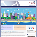 Screen shot of the Astec Computing Uk Ltd website.